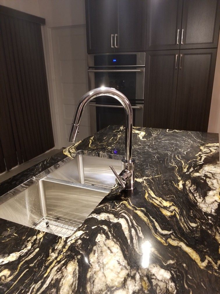 Titanium Gold Granite