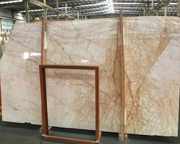 Spider Golden Marble Slabs