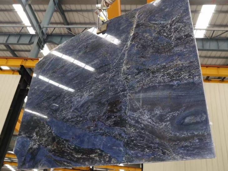 Antique Blue Granite Slab
