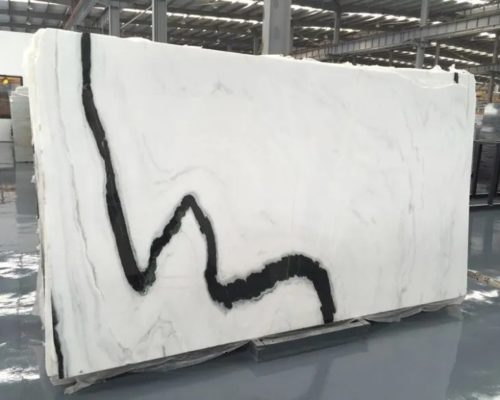 China Panda White Marble Slabs