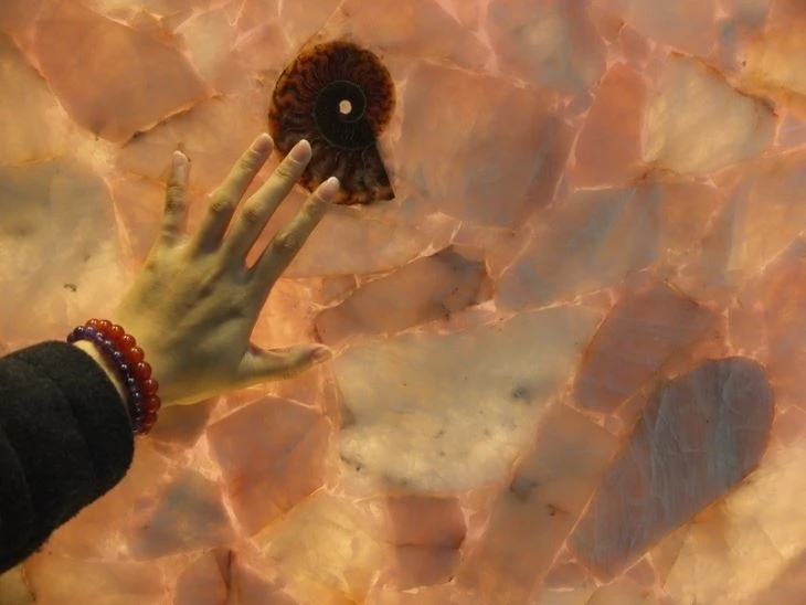 Pink Agate Semi Precious Stone Slab Pink Agate Semi Precious Stone Slab