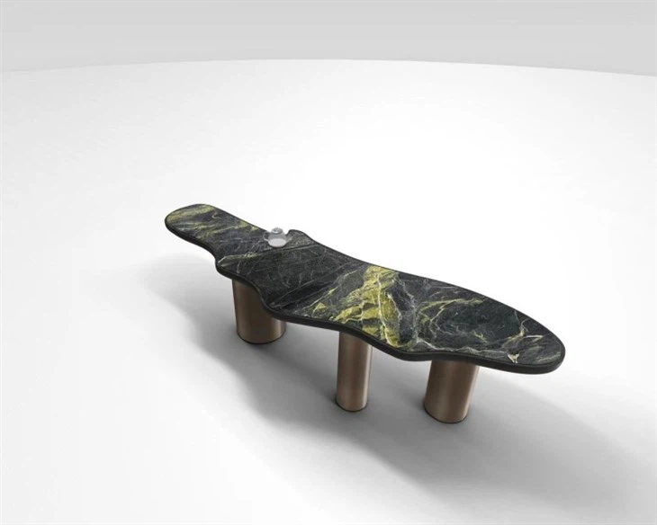 Irish Green Marble Design