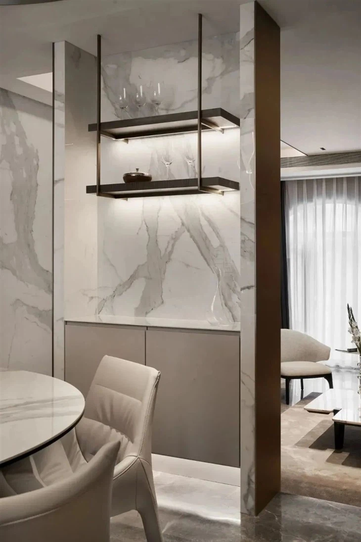 calacatta super white marble​