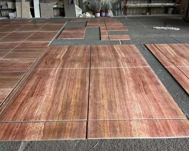Red Travertine Stone Tiles Red Travertine Stone Tiles